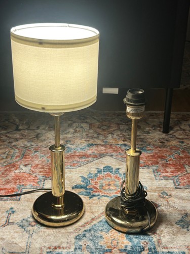 Lampe laiton le - en, dauphin