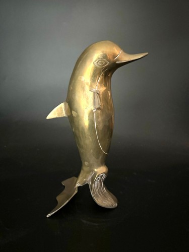 Statue vintage dauphin - statue,