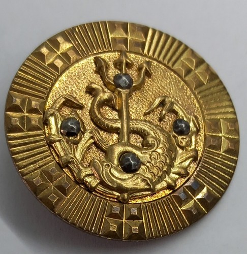 Beau bouton xix eme - bouton,